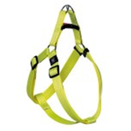 Hondentuig asp reflecterend geel 40-70cm 25mm 