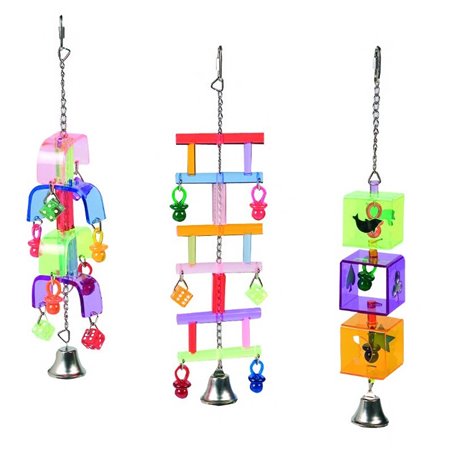 Kooihanger acryl - levels ass. 