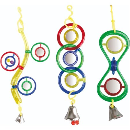 Parkietenspeelgoed 'mirror' ass. 