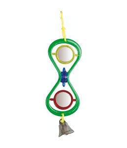 Parkietenspeelgoed 'mirror' ass. 