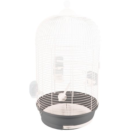 Parkietenkooi sanna 2 wit 34x34x67 cm