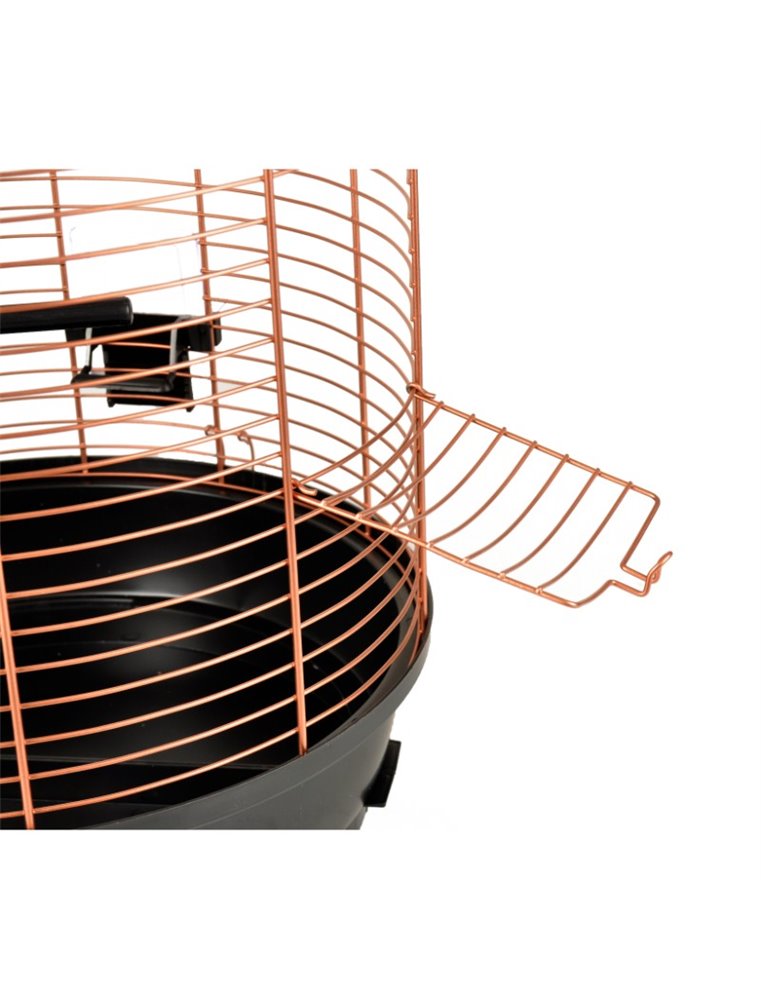 Parkietenkooi sanna 2 koper 34x34x67cm