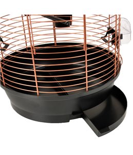 Parkietenkooi sanna 2 koper 34x34x67cm