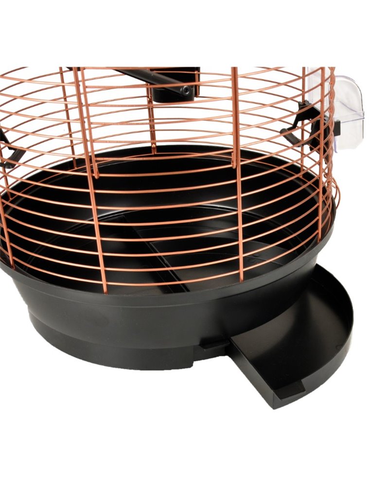 Parkietenkooi sanna 2 koper 34x34x67cm