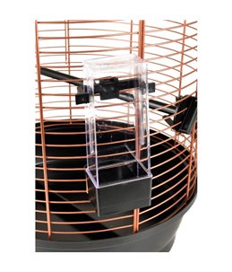 Parkietenkooi sanna 2 koper 34x34x67cm