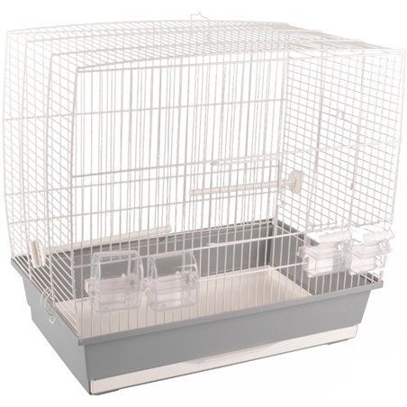 Parkietenkooi selma 2 wit 55,5x34x 51,5cm