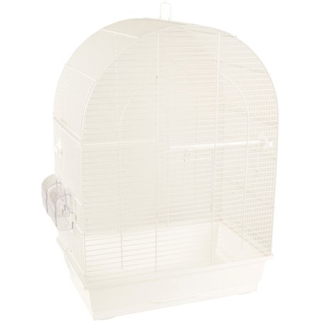 Parkietenkooi klara 2 wit 45x28x62,5cm