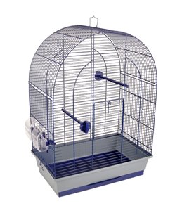 Parkietenkooi klara 2 blauw 45x28x62,5cm