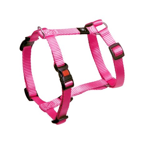 Hondentuig asp roze 35-50cm15mm 