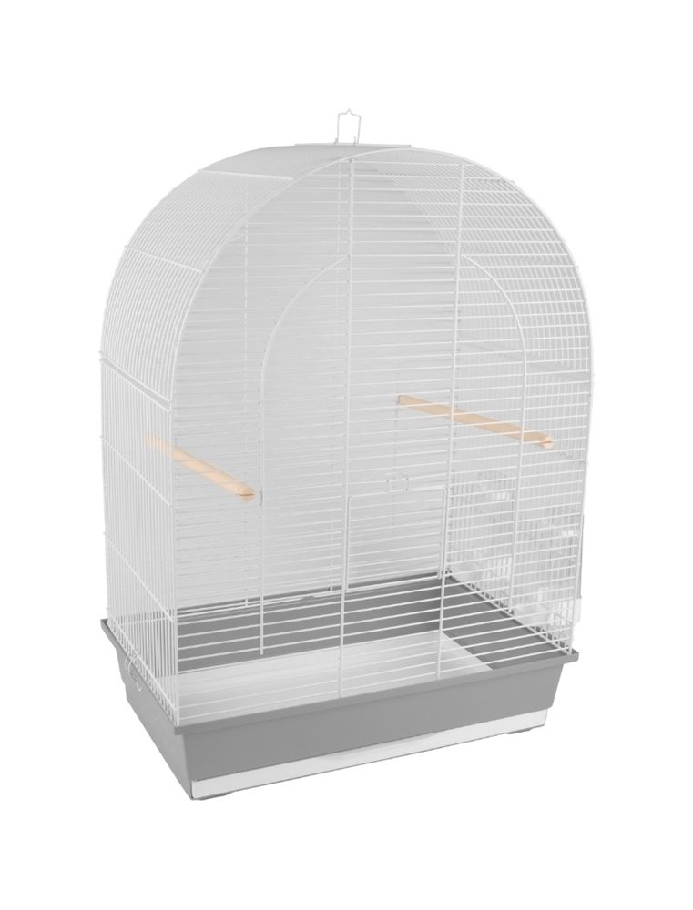 Parkietenkooi klara 3 wit 54x34x74,5cm