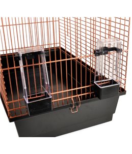 Parkietenkooi klara 3 koper 54x34x74,5cm