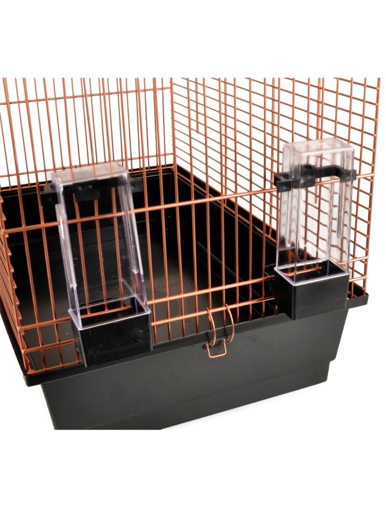 Parkietenkooi klara 3 koper 54x34x74,5cm