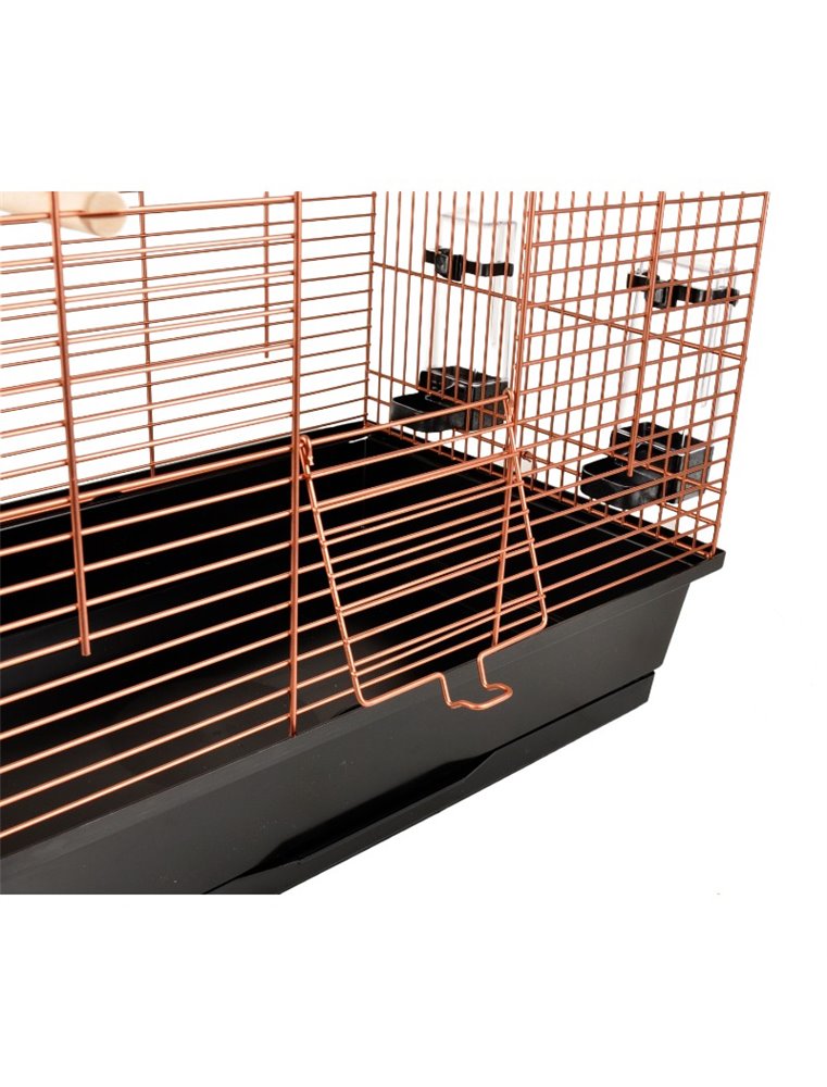 Parkietenkooi klara 3 koper 54x34x74,5cm