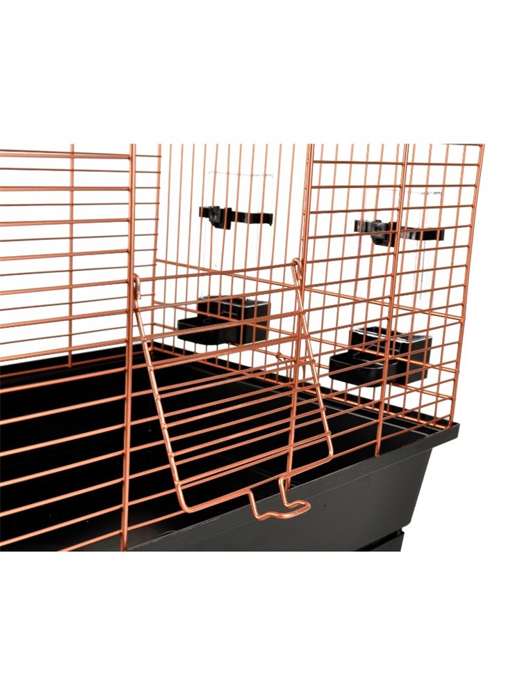 Parkietenkooi wammer 1 koper 54x34x75cm