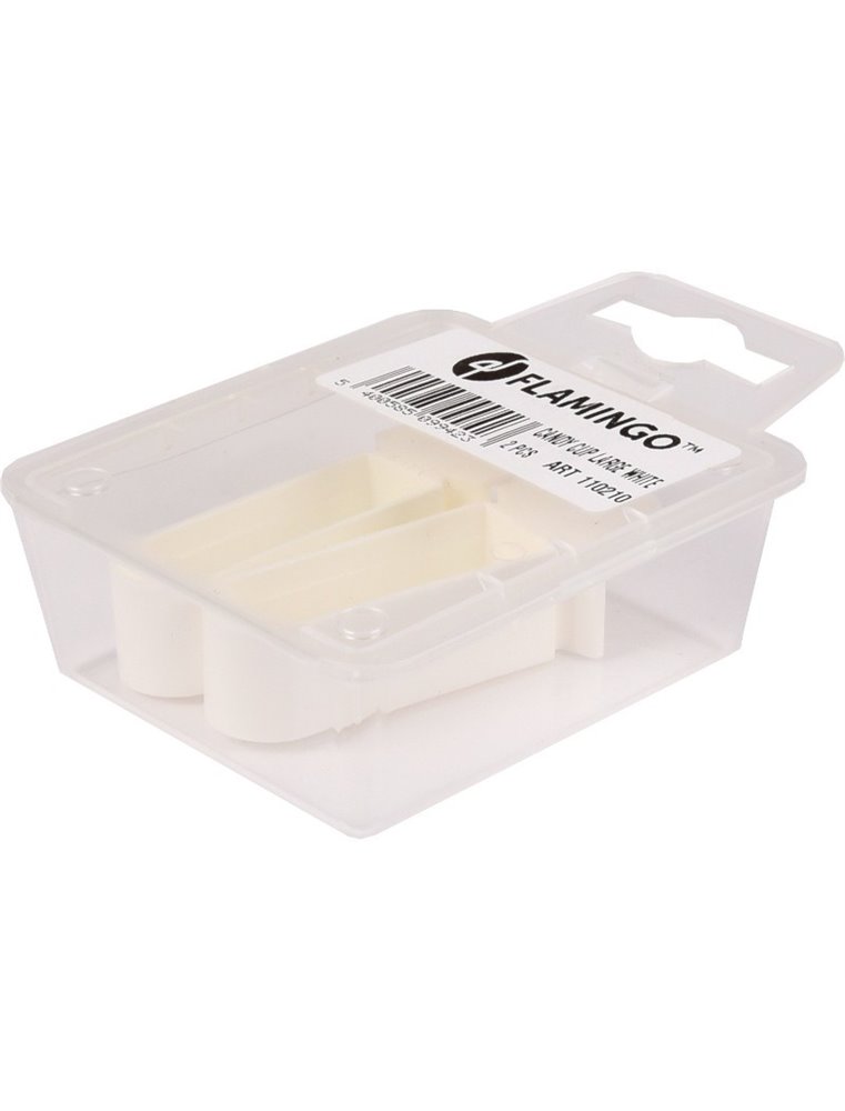 Snoepbakje sweety wit 2st 