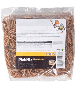 Picnick gedroogde meelwormen 100g
