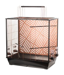 Parkietenkooi siri koper 78x48x81,5/100cm