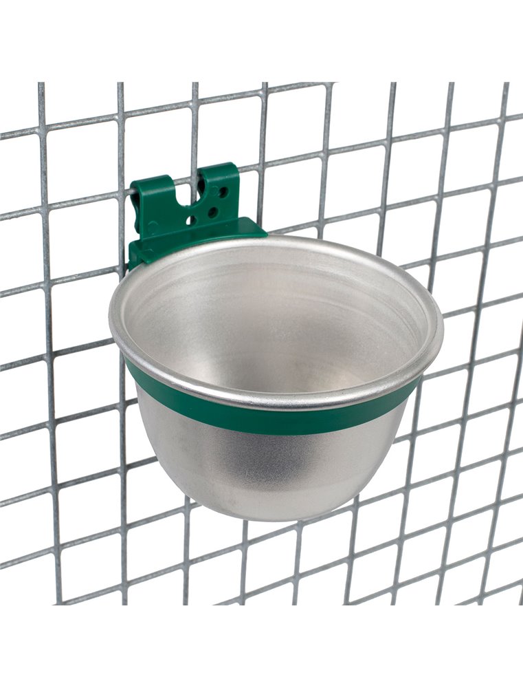 Alu bakje ø 100mm + montage materialen