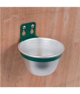 Alu bakje ø 100mm + montage materialen