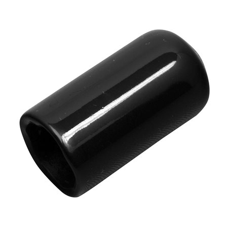 Afsluitdopje 10mm pvc zwart