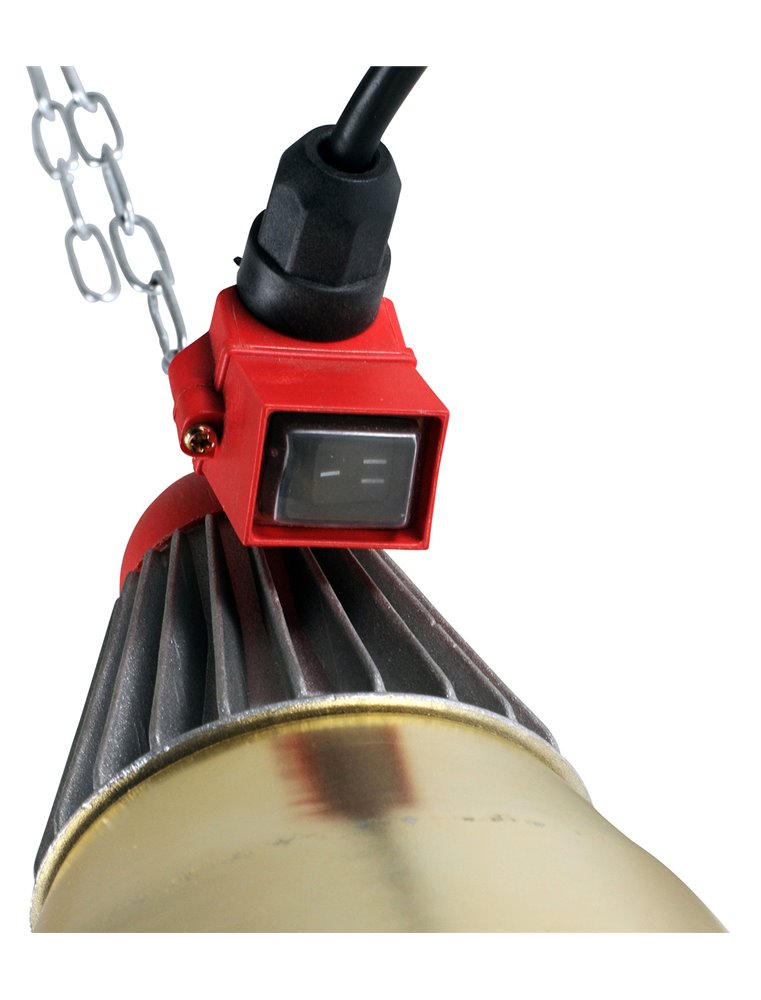 Armatuur compl. Interheat / 2.5m snoer/