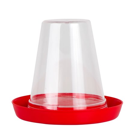 Budget bajonet drinker 0.6 liter rood