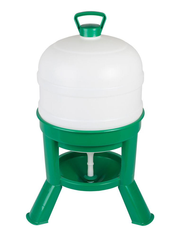 Drinker Siphon 30ltr. plastic groen