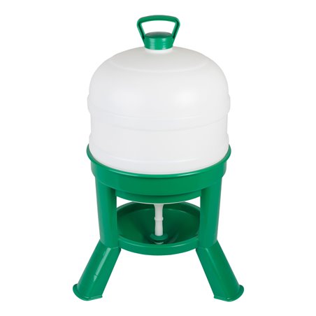 Drinker siphon 30ltr. plastic groen
