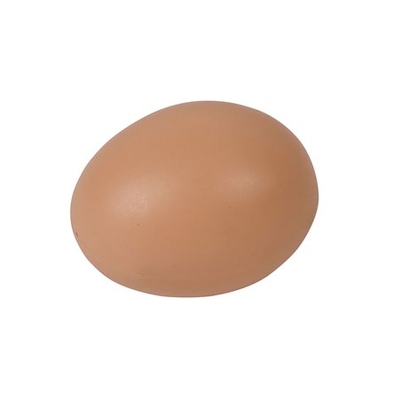 Plastic nest-ei bruin 53mm