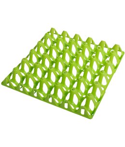 Eier tray voor 30 eieren groen