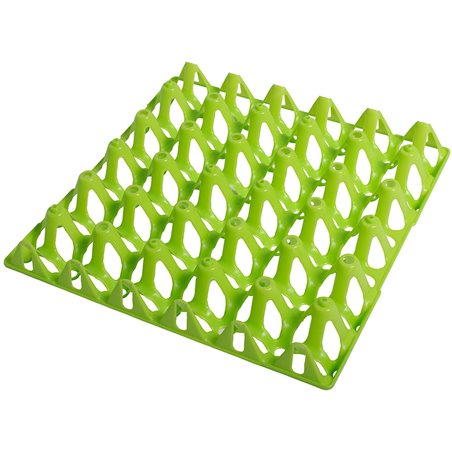 Eier tray voor 30 eieren groen