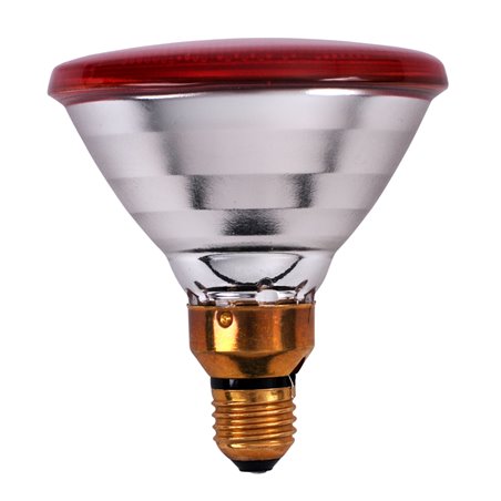 Interheat par infrarood lamp 175w rood