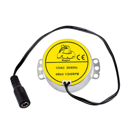 Keermotor "comfort", 12v ac ¼ rph 6m