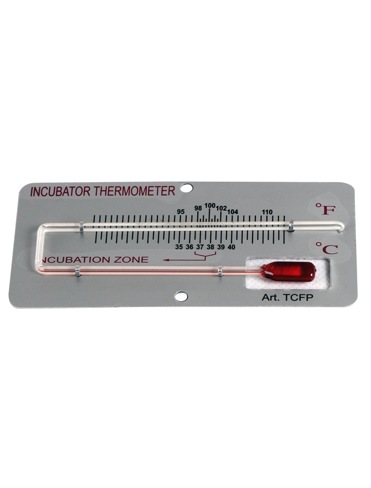 Broedthermometer op paneel Celsius/Fahre