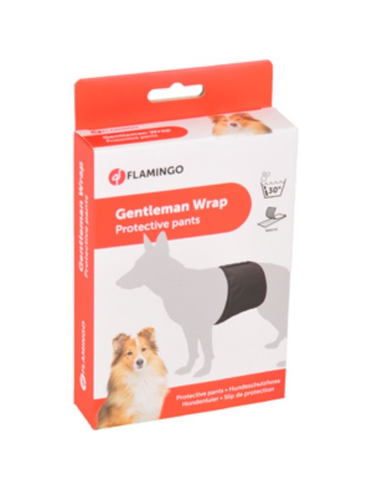 Gentleman wraps plus zwart 74x23cm