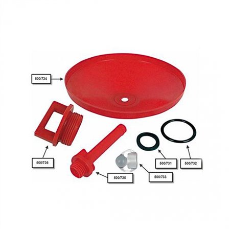 Drinkreservoir plastic tap