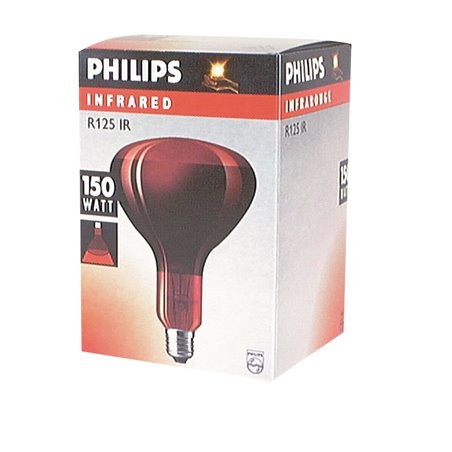 Infrarood lamp Philips 150 Watt rood
