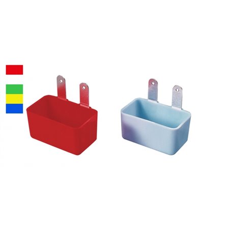 Weduwschapbakje met vaste haken