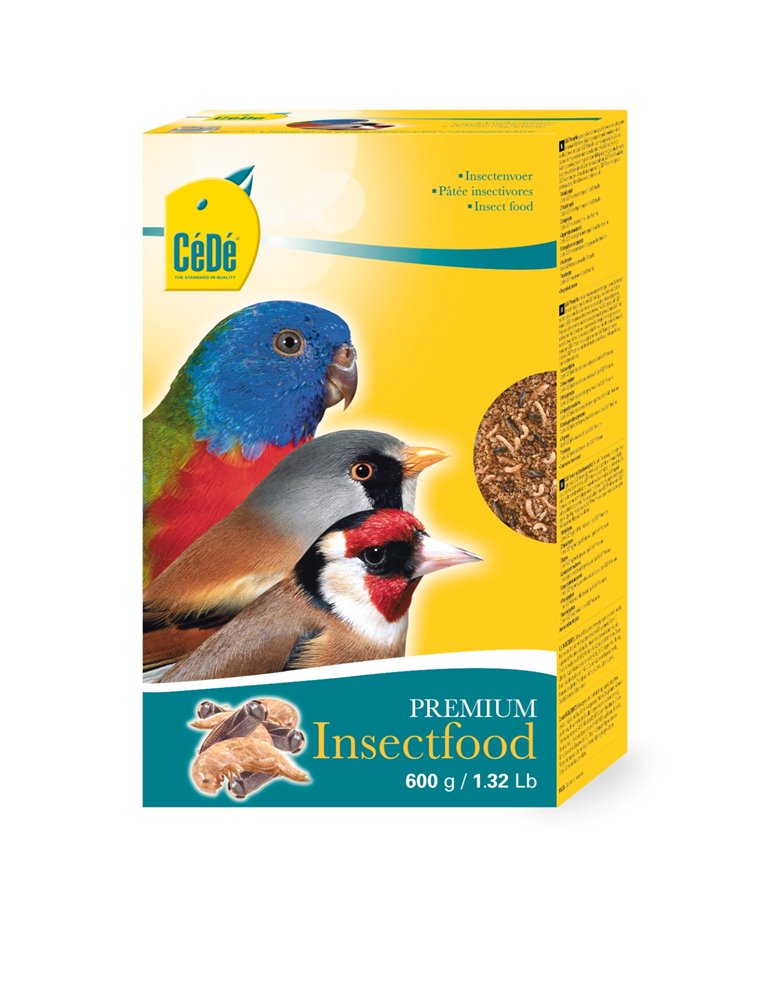 Cede insecten met honing en bessen