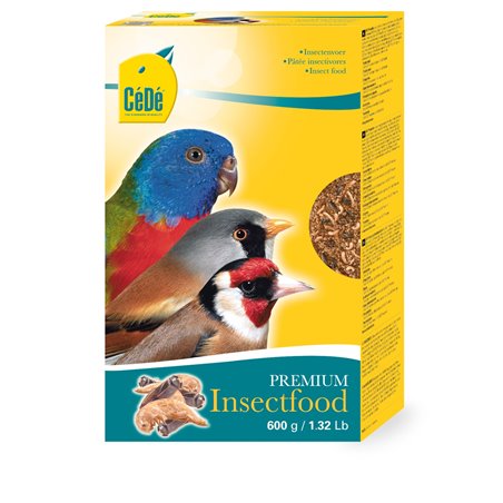 Cede insecten met honing en bessen