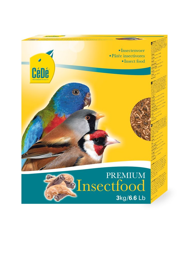 Cede insecten met honing en bessen