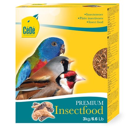 Cede insecten met honing en bessen