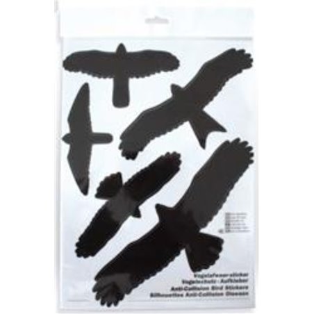 Vogelafweer sticker