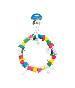 Rope Ring with Colorful Cubes