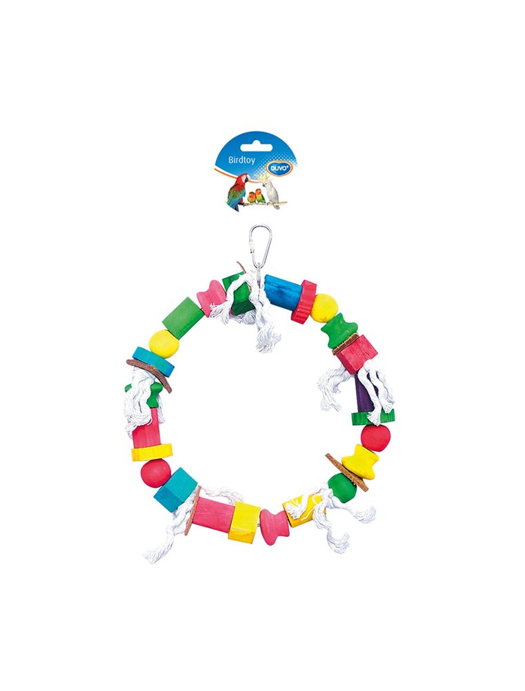 Rope Ring with Colorful Cubes