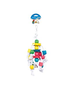 Cluster Rope with Colorful Cubes