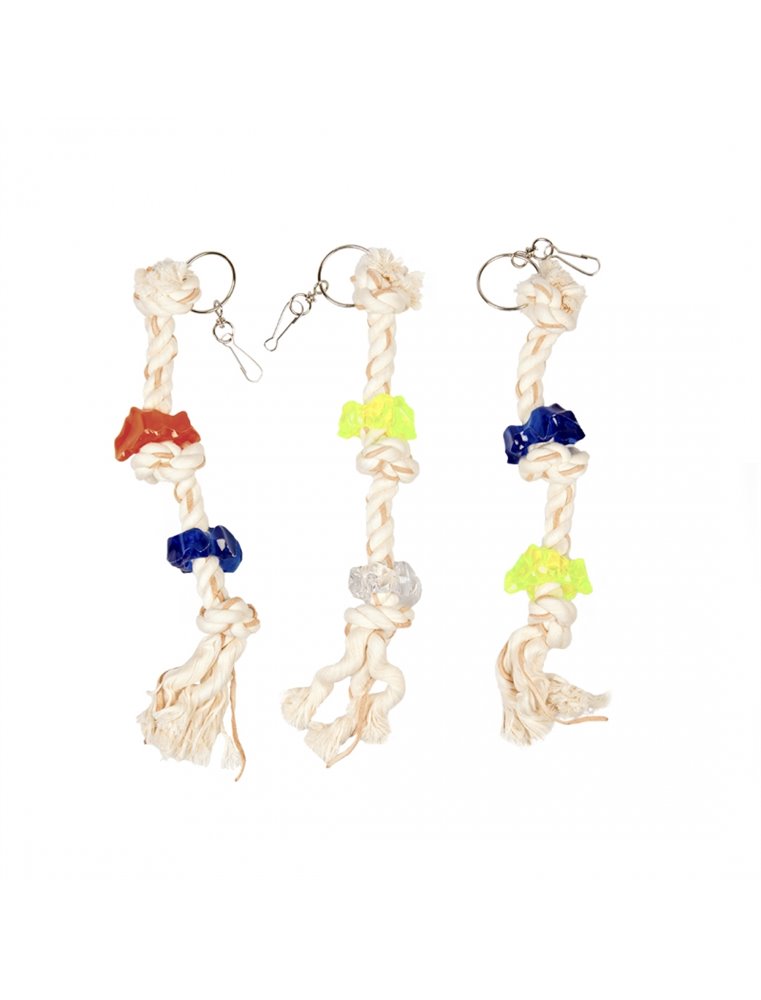 Birdrope with 3 Knots & Acrylic