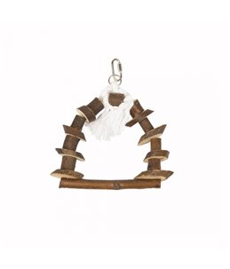 Wooden Swing with Rope