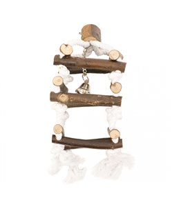 Wooden Climb Tower with Rope