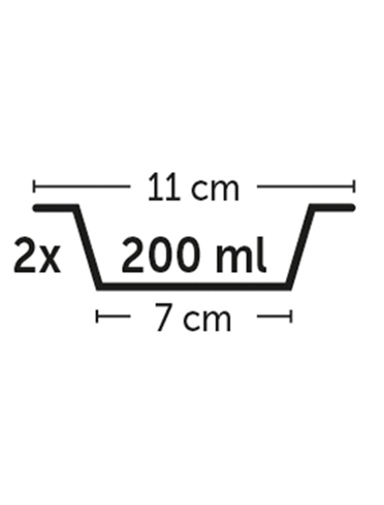 Eetpot duo dinner 11cm 200ml